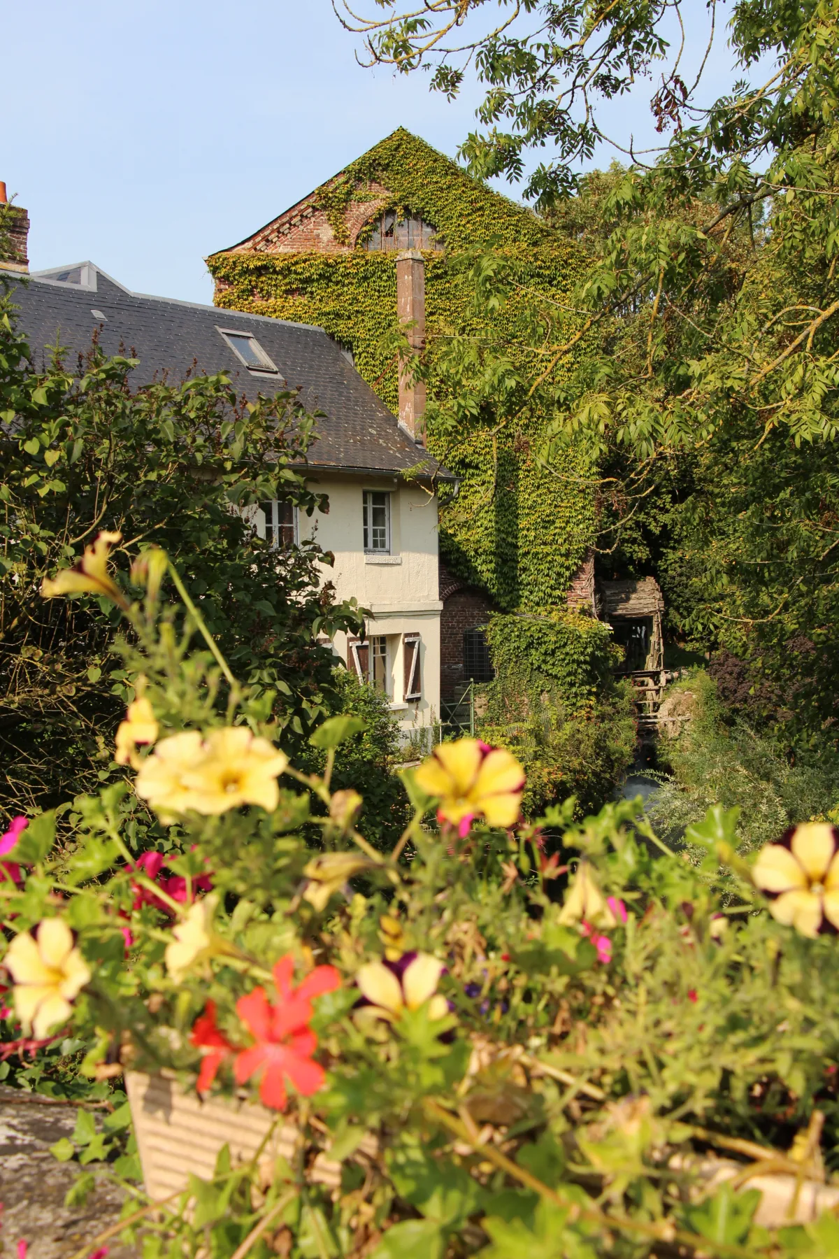 L'Andelle à Charleval, bourg de Lyons Andelle en Normandie
